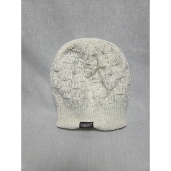 MukLuks Knit Winter Hat Snowflake Reversible Beanie - Picture 3 of 4